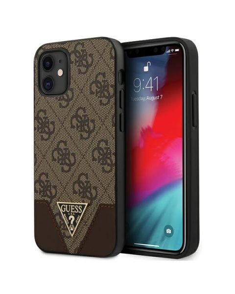 Guess 4G Triangle Series iPhone 12 mini/ Brown