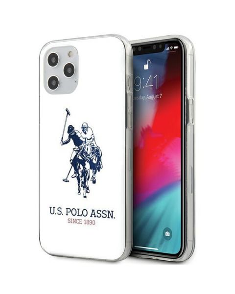 US Polo Signature Logo Shine iPhone 12/12 Pro/ White