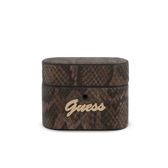 Guess Python Series AirPods Pro Cover/ brown