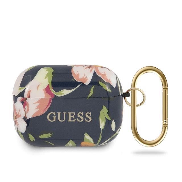 Guess Flower Series AirPods Pro Cover/ blue