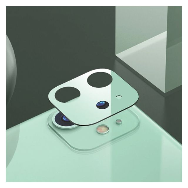 iPhone 11 Camera Lens Protector USAMS/ Mint- Green