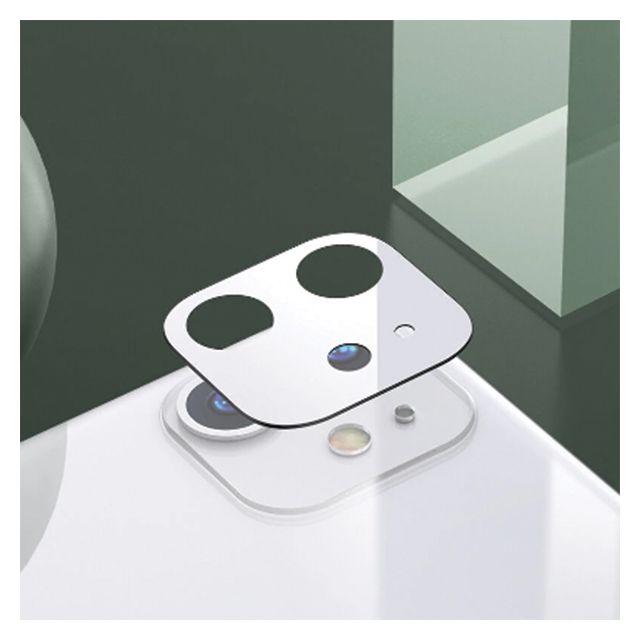 iPhone 11 Camera Lens Glass Protector USAMS/ White